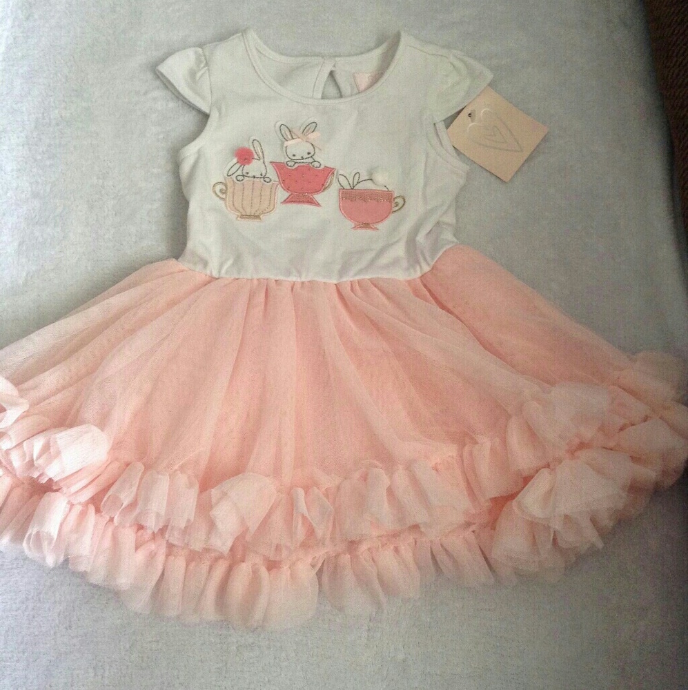 Baby Girls 6-9 Month Bunny Dress